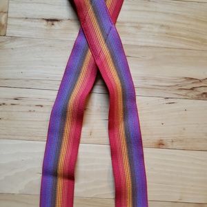 Welch brand Or rainbow suspenders
